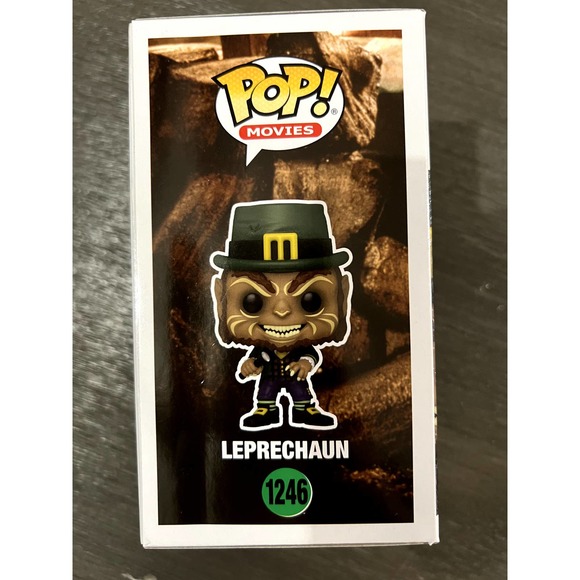 Funko Pop Horror Leprechaun with Flashlight GLOW FYE Exclusive - Picture 4 of 7